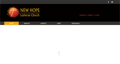 Desktop Screenshot of newhopelcms.org